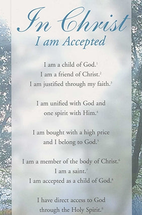 Proclamation - In Christ I am Accepted