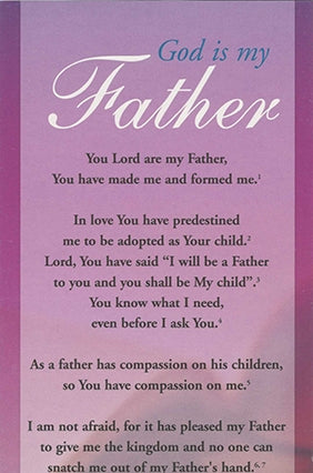 Proclamation - God is my Father
