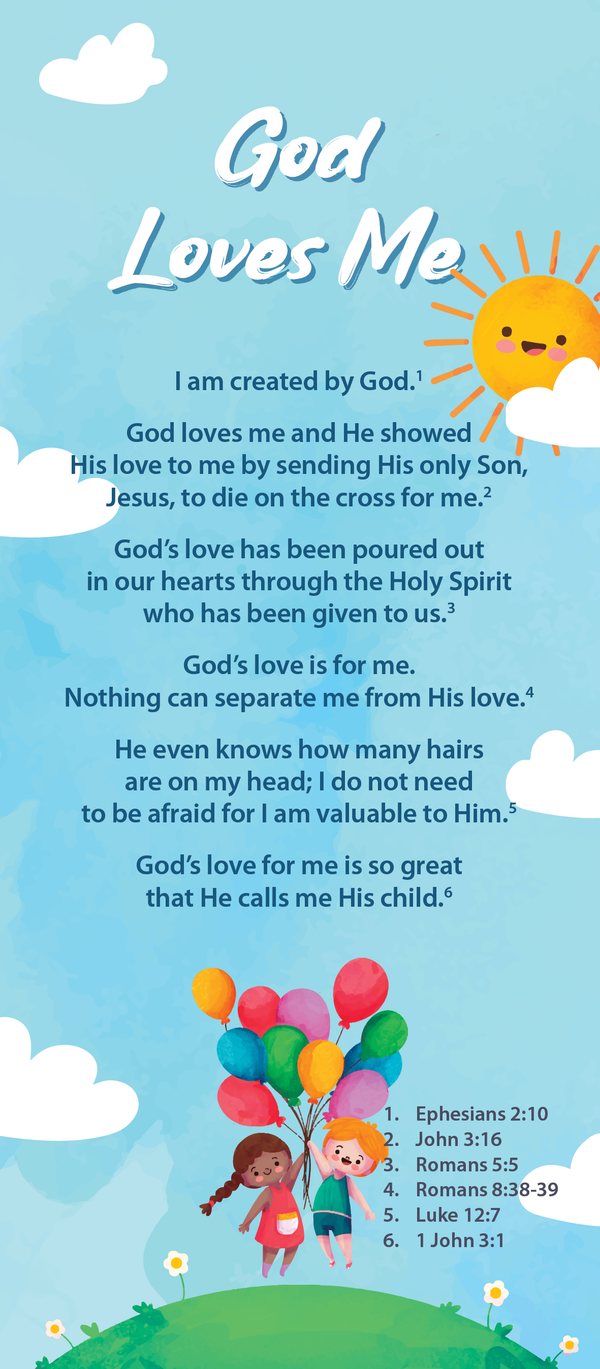 Children's Proclamation - God loves me