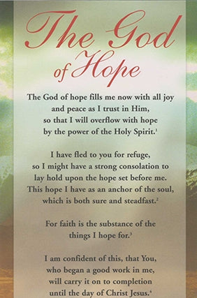 Proclamation - The God of Hope