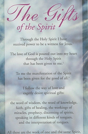 Proclamation - The Gifts of the Spirit