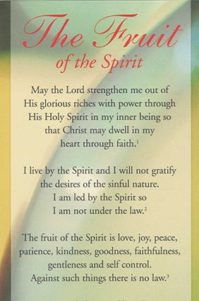 Proclamation - The Fruit of the Spirit