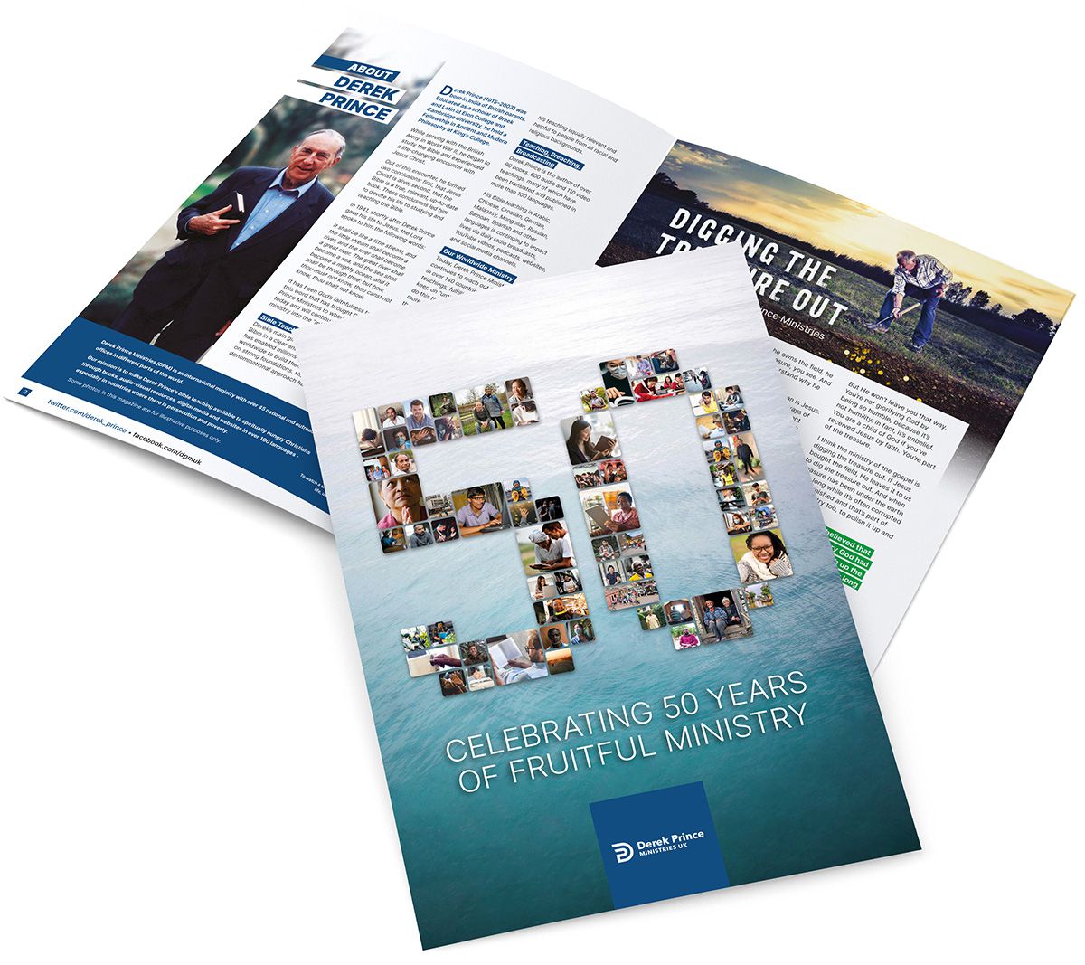 DPM 50th Anniversary Magazine | Book | Derek Prince Ministries Australia