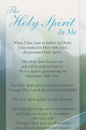 Proclamation - The Holy Spirit in Me